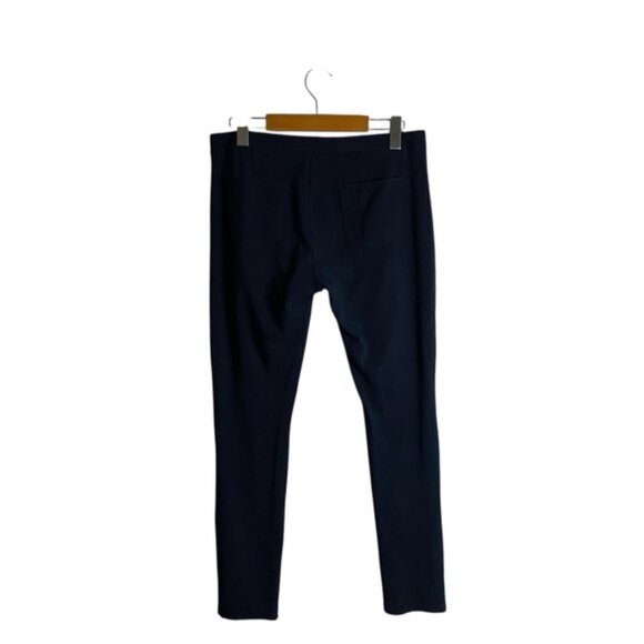 Uniqlo Women's Navy Black Striped High Waisted Legging - Picture 7 of 7